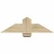 Ekena Millwork Eugene Rough Sawn Timber Gable Bracket, Douglas Fir, 36"W x 10"H x 6"D x 6"F, 7/12 Pitch GBW036X10X0606EUG00RDF - alternate 1